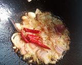 A picture of step 4 of Kashmiri Aloo Dum.