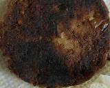 A picture of step 1 of Shami kabab sandwich.