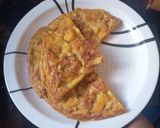 A picture of step 8 of Plantain Omelette.