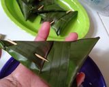 Foto langkah ke 3 dari resep Lupis ketan gula merah anti gagal.