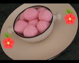 पिंक रसगुल्ले (pink rasgulle recipe in Hindi) रेसिपी चरण 4 फोटो