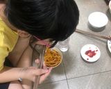 Hình bước làm 4 của món Mì Ý đút lò