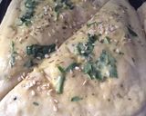 A picture of step 5 of Garlic bread with garlic mayo corn.