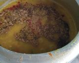A picture of step 1 of Dal Pakwan.