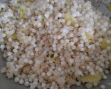 A picture of step 4 of Sabudana khichdi.