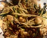 Foto del paso 9 de la receta: Spaghetti de calabacín 🥒 con pollo 🍗 y chipotle 🌶 en la airfryer