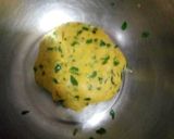 A picture of step 1 of Methi Khakhra.