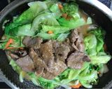沙茶咖哩牛肉炒烏龍麵的食譜步驟5照片