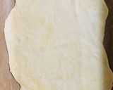 A picture of step 5 of Spring onion and prosciutto flatbread.