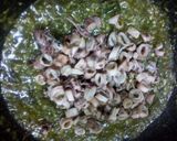 Foto langkah ke 5 dari resep Cumi Asin Sambel Ijo.