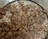 Fried liver(maini) with vegetables#mashujaarecipe recipe step 3 photo