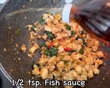 A picture of step 3 of Cooking Thai 5 Minutes Recipe Spicy Shrimp “ Pad Kra Pao Goong Sub “|ThaiChef Food.