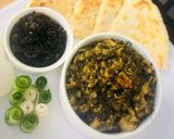 A picture of step 10 of Moli ki sabzi or moli ke patty (crispy Reddish Leaves).