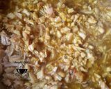 A picture of step 9 of Potato soup with orange zest rice.