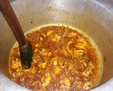 A picture of step 7 of Chicken daal.