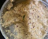 A picture of step 2 of Paneer Paturi.
