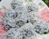 Foto langkah ke 6 dari resep Klepon Bunga Telang (Boh Rom Rom Bunga Telang).