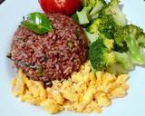 Nasi Merah Daun Jeruk langkah memasak 2 foto