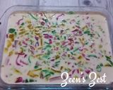 A picture of step 6 of Broken Glass Jelly Pudding.