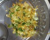A picture of step 2 of Potato handvo.
