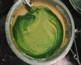 A picture of step 2 of Hariyali spinach chilla.