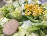 Salad trộn sốt mè rang bước làm 5 hình