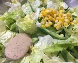 Hình bước làm 5 của món Salad trộn sốt mè rang
