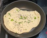 A picture of step 7 of Onion seeds, garlic, parsley and butter naan.