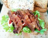 รูปขั้นตอนการทำที่ 4 ของ BLT​ Sandwich​