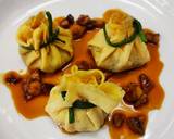 ถุงทองกุ้งผัดซอสส้ม วิธีทำสูตร 8 รูป