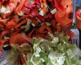 A picture of step 1 of Liver Cleanse & Detox Salad: Organic Ingredients only.