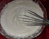 A picture of step 7 of Sugarfree coffee cheesecake no bake.