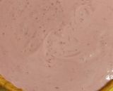 Une image de l'étape 11 de Tarte panna cotta au thé et framboises litchis.