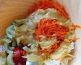 A picture of step 3 of Classic Caesar Salad.