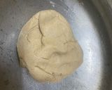 A picture of step 3 of Rajgara poori.