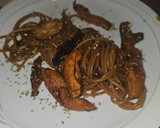 Foto del paso 4 de la receta: Spaghetti con pollo y shiitake