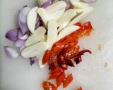 Foto langkah ke 1 dari resep Oseng Telur Ikan Tenggiri.