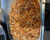 A picture of step 6 of Sausages and Mushrooms Pasta.