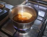 A picture of step 1 of Karak Chai.