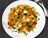 A picture of step 9 of Cottage cheese Spaghetti.
