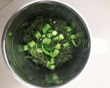 पालक पनीर की सब्जी (Palak paneer ki sabzi recipe in Hindi) रेसिपी चरण 2 फोटो