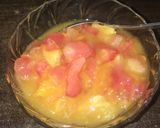 A picture of step 3 of Super juicy mango fruit salad🍉🍒🍑🍓🍋🍊.
