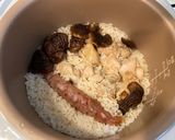 香菇雞臘腸飯～免開火簡單料理的食譜步驟3照片