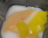 Foto del paso 2 de la receta: Licuado🥤de Mango🥭y Melón🍈refrescante🍹🥛🧋