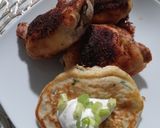 A picture of step 6 of Savory Corn Pancakes.