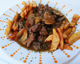 Foto del paso 7 de la receta: Puntas Solomillo ternera con champiñones en salsa carrilleras