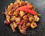 Foto langkah ke 4 dari resep Cumi Sambal Bawang.