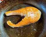 香煎椒鹽鮭魚的食譜步驟5照片