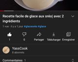 Une image de l'étape 1 de Recette facile de glace aux ORÉO.
