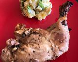 Foto del paso 5 de la receta: Pollo asado con papas Mayo